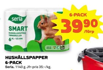 Stora Coop Hushållspapper 6-pack erbjuda