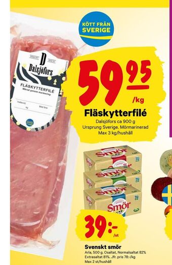 City Gross Fläskytterfilé erbjuda