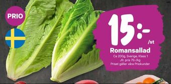 City Gross Romansallad erbjuda