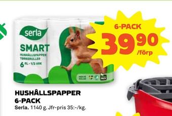 Hushållspapper 6-pack