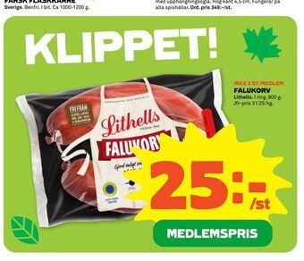 Coop Forum Falukorv erbjuda