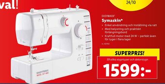 Lidl Symaskin erbjuda