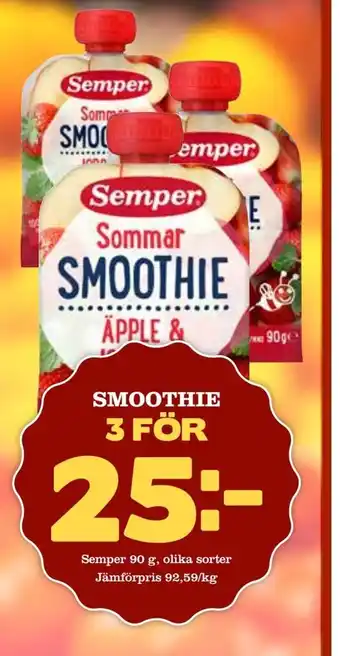 Rinkeby Matcenter Smoothie erbjuda