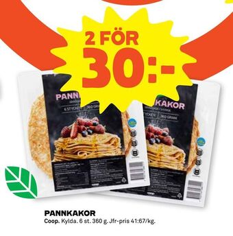 Stora Coop Pannkakor erbjuda