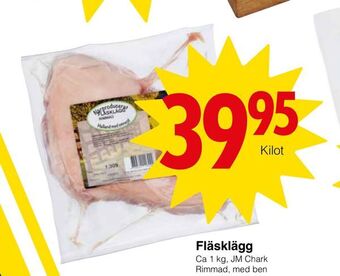 Matöppet Fläsklägg erbjuda