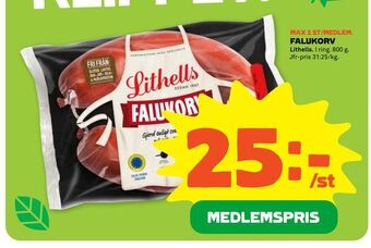 Stora Coop Falukorv erbjuda