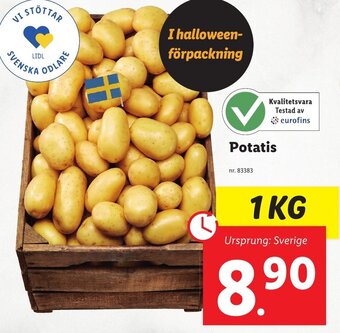 Lidl Potatis erbjuda