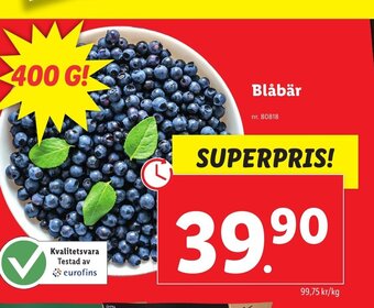 Lidl Blåbär erbjuda