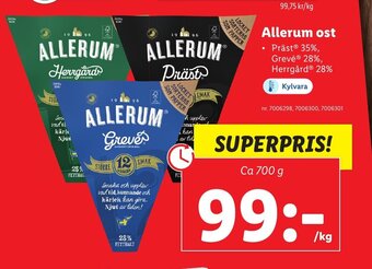 Lidl Allerum Ost erbjuda