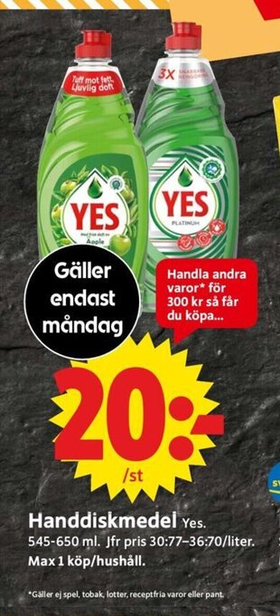 ICA Supermarket Handdiskmedel erbjuda