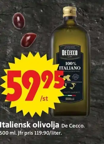 ICA Supermarket Italiensk Olivolja erbjuda