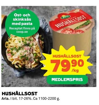 Coop Hushållsost erbjuda