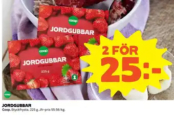 Coop Jordgubbar erbjuda