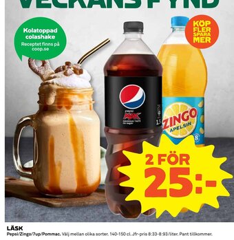 Coop Läsk erbjuda