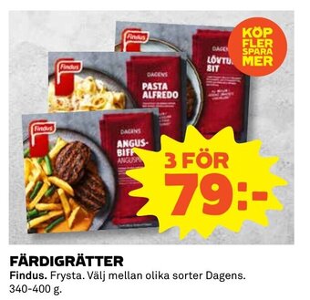 Coop Färdigrätter erbjuda