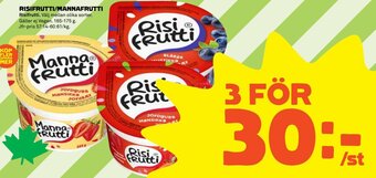 Coop Risifrutti/Mannafrutti erbjuda