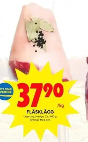 ICA Kvantum Fläsklägg erbjuda