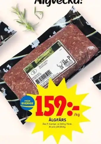 Älgfärs