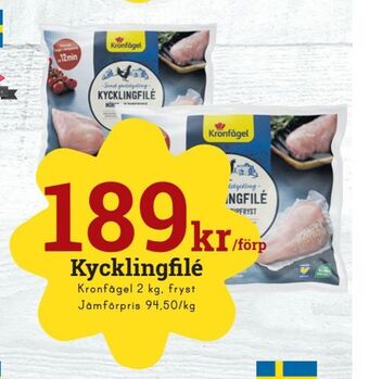 minmatbutik Kycklingfilé erbjuda