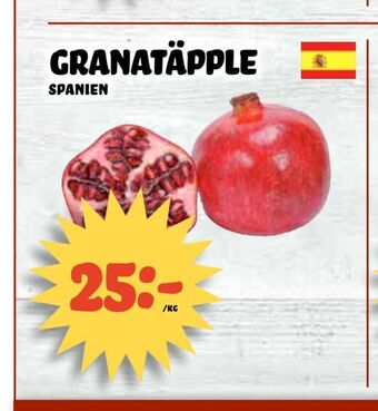 Nelins Granatäpple erbjuda