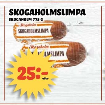 Nelins Skogaholmslimpa erbjuda