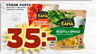 Nelins Färsk pasta erbjuda