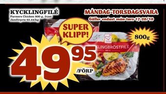 Nya Pulsen Kycklingfilé erbjuda