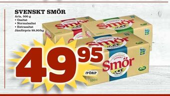Prisma Mat Svenskt smör erbjuda