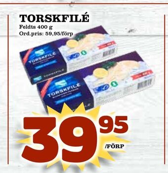 Supergrossen Torskfilé erbjuda