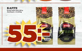 Supergrossen Kaffe erbjuda