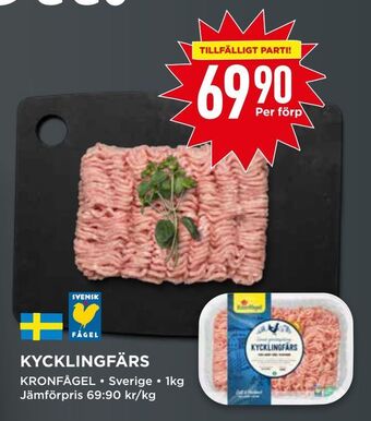 Willys Kycklingfärs erbjuda