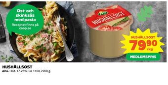 Coop Hushållsost erbjuda