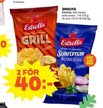 Coop Snacks erbjuda