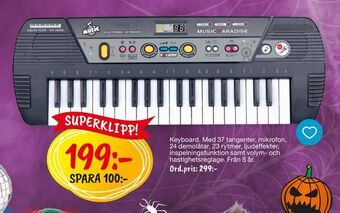 Leklust Keyboard erbjuda