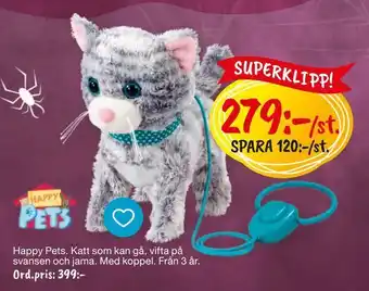 Leklust Happy pets erbjuda
