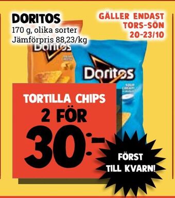 MatArket Tortilla chips erbjuda