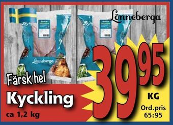 Supergrossen Kyckling erbjuda
