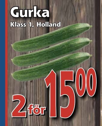 Supergrossen Gurka erbjuda