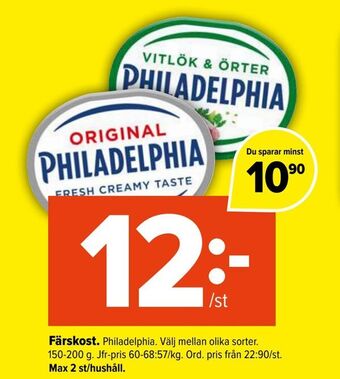 Coop Extra Färskost erbjuda