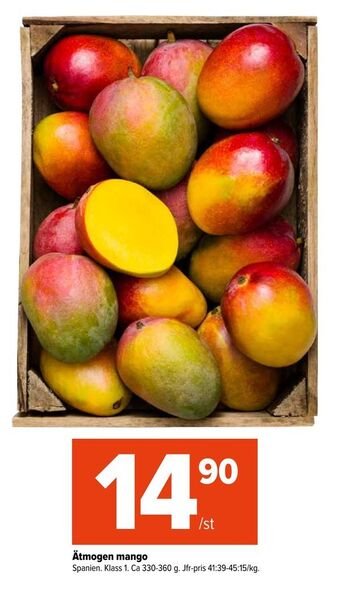 Coop Extra Ätmogen mango erbjuda