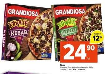 Coop Extra Pizza erbjuda