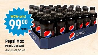Eurocash Pepsi max erbjuda
