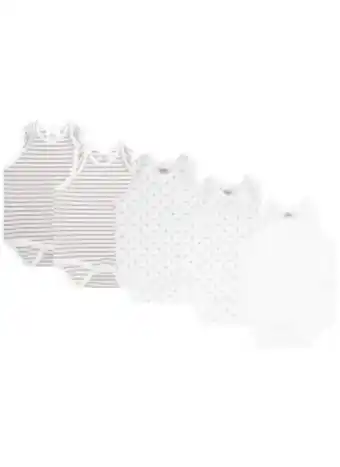 Babybody i ekologisk bomull (5-pack)