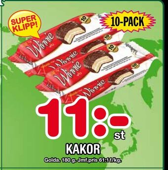 Nya Pulsen Kakor erbjuda