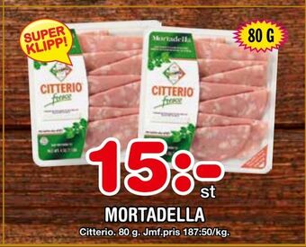 Nya Pulsen Mortadella erbjuda
