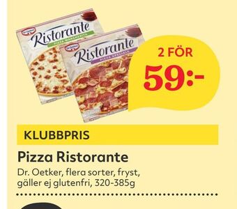 Hemköp Pizza ristorante erbjuda