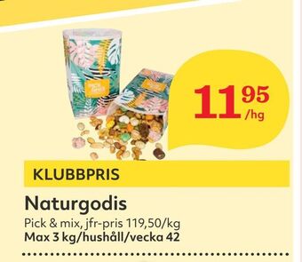 Hemköp Naturgodis erbjuda