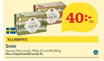 Hemköp Smör erbjuda