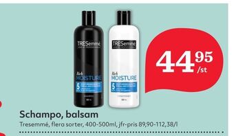 Hemköp Schampo, balsam erbjuda