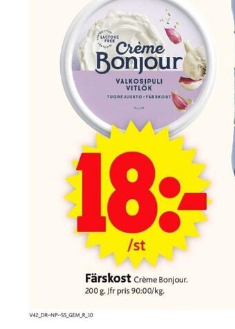 ICA Supermarket Färskost erbjuda